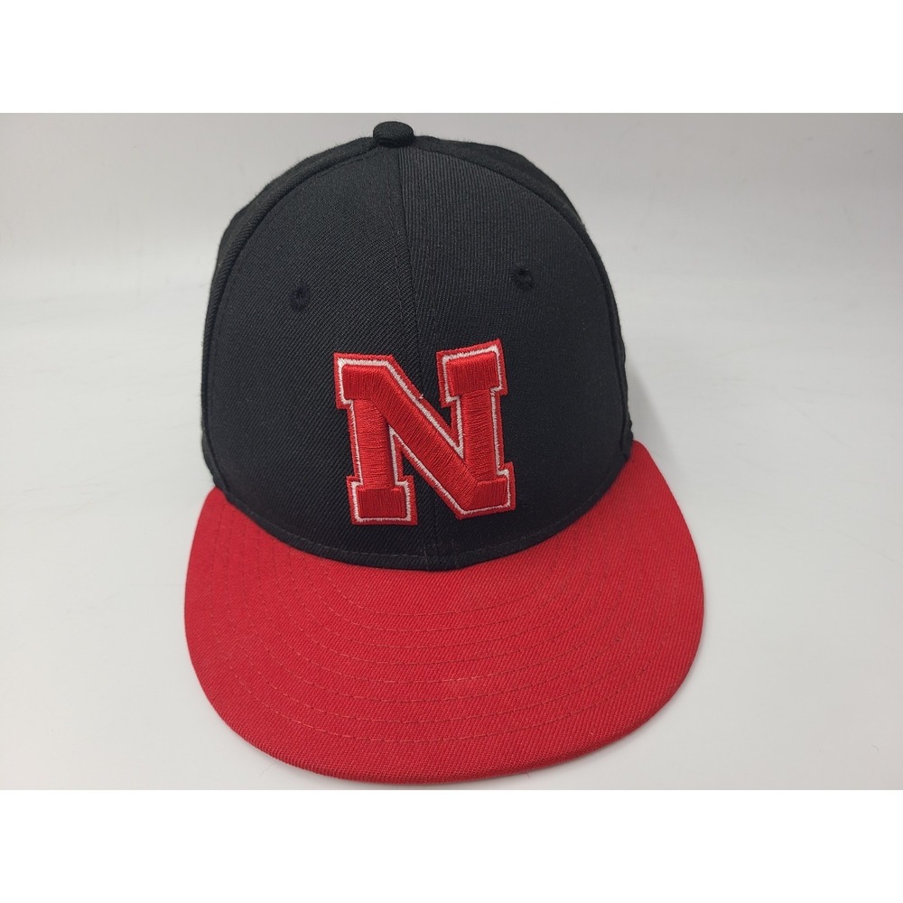 University of Nebraska Cornhuskers New Era 59Fifty Fitted 7 1/2 Hat Cap Men NCAA